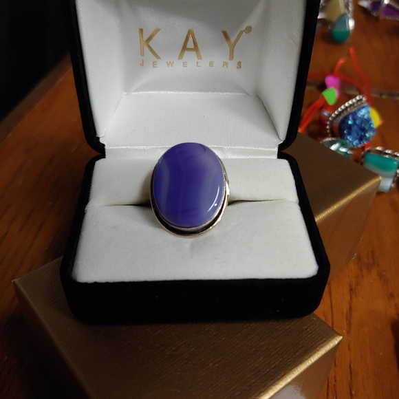 Independent Jewelry - 💎Sterling Silver & Purple Gemstone Ring